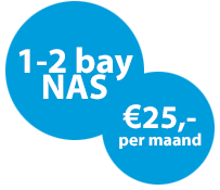 NAS hosting tarief 1-2bay